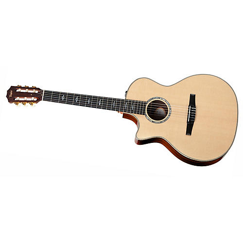 814ce-N-L Rosewood/Spruce Nylon String Grand Auditorium Left-Handed Acoustic-Electric Guitar