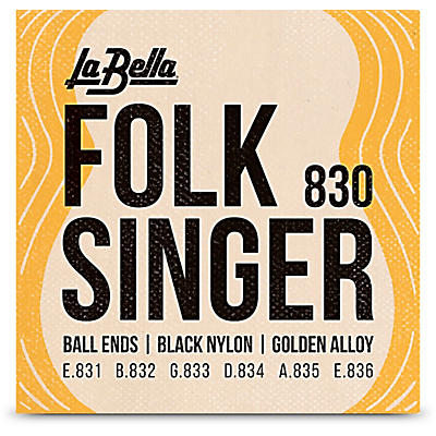 La Bella 830 Folksinger Nylon Guitar Strings