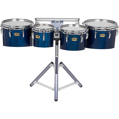 Yamaha 8300 Series Field-Corp Series Marching Tenor Quad 8/10/12/13 in. Blue Forest