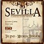 Sevilla Classical Guitar Strings 8440 Medium Tension Tie-End Classical Guitar Strings -