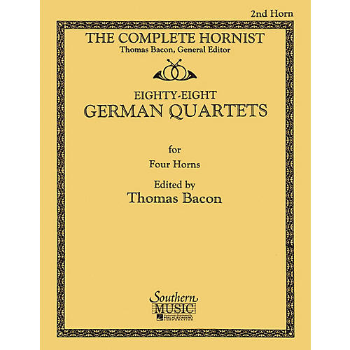 Southern 88 German Quartets (Horn Quartet - Horn 2) Southern Music Series Softcover Arranged by Thomas Bacon