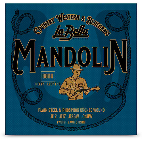 LaBella 880 Phosphor Bronze Mandolin Strings - Heavy