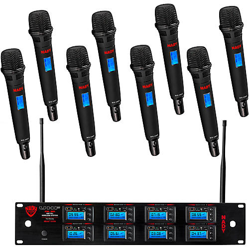 Nady 8W-1KU UHF 8-Channel Wireless Receiver System Condition 1 - Mint