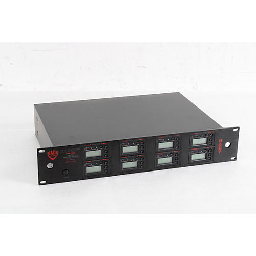 Nady 8W-1KU UHF 8-Channel Wireless Receiver System Condition 3 - Scratch and Dent Regular 194744169311