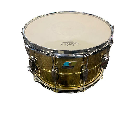 Ludwig 8X14 Polished Brass Drum polished brass 18