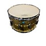 Used Ludwig 8X14 Polished Brass Drum polished brass 18