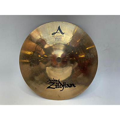 Zildjian 8in A Custom Splash KEYHOLED Cymbal