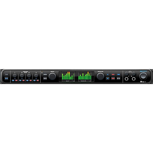 MOTU 8pre-es 24 x 28 Thunderbolt/USB Audio Interface with 8 Mic Pres, DSP and Networking