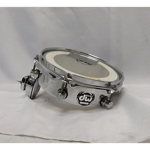 DW 8x4 Piccolo Tom Roto Toms Chrome 166 Musician's Friend