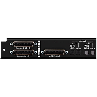Apogee 8x8 Analog I/O Module w/ 8 Mic Pre Amps + 8x8 AES/OP I/O (SYM2 Thunderbolt and Dante Configurations Only)