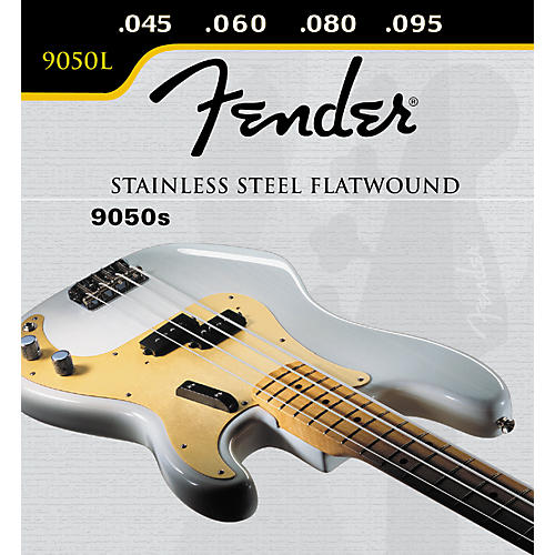 Fender 9050L Stainless Flatwound Bass Strings | Musician's Friend