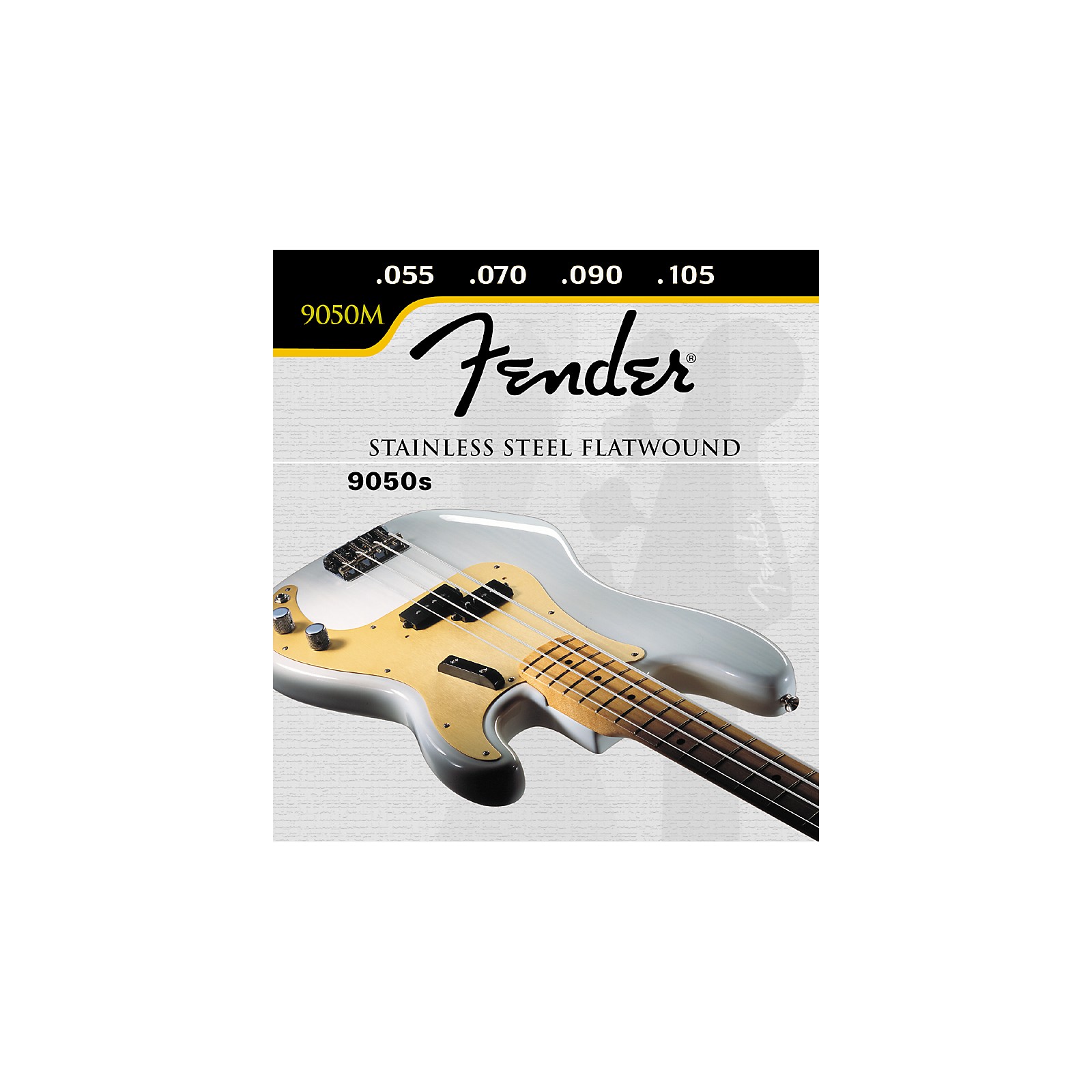Fender 9050M Stainless Flatwound Bass Strings Musician