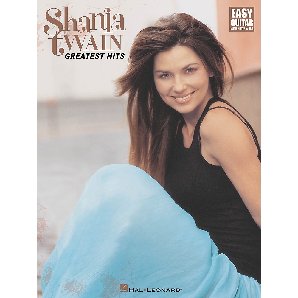 Hal Leonard Shania Twain - Greatest Hits Guitar Tab Book