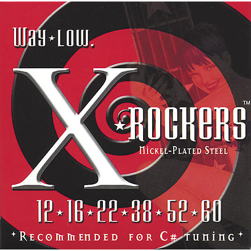 9112 X Rockers Lo Tune C Sharp Guitar Strings