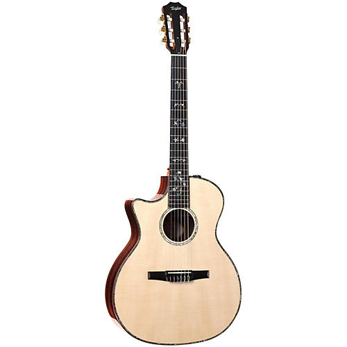 914ce-N-L Rosewood/Spruce Nylon String Grand Auditorium Left-Handed Acoustic-Electric Guitar