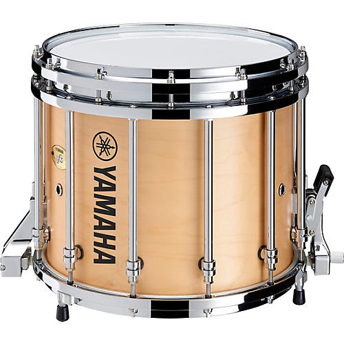 Yamaha 9400 SFZ Marching Snare Drum - Chrome Hardware 14 x 12 in. Natural Forest