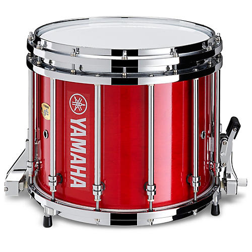Yamaha 9400 SFZ Marching Snare Drum - Chrome Hardware 14 x 12 in. Red