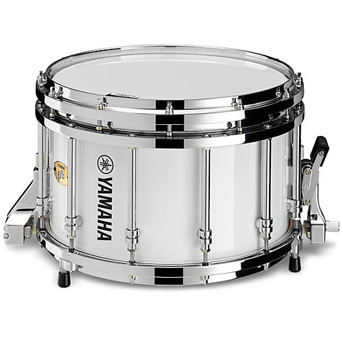 Yamaha 9400 SFZ Piccolo Marching Snare Drum - Chrome Hardware 14 x 9 in. White