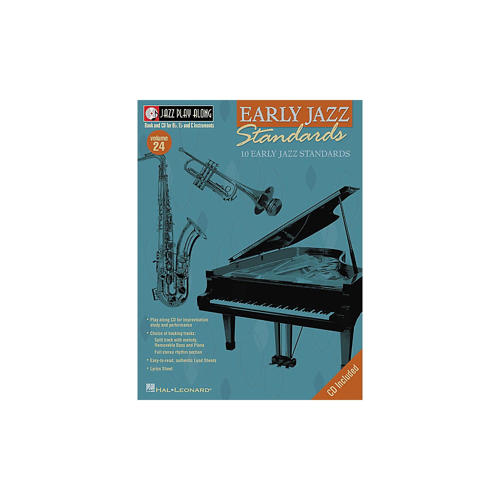 hal-leonard-play-along-early-jazz-standards-book-cd-9780634067143-ebay