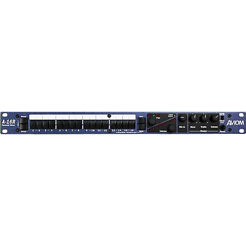 Aviom A-16R Rack Mount Personal Mixer Aviom Blue