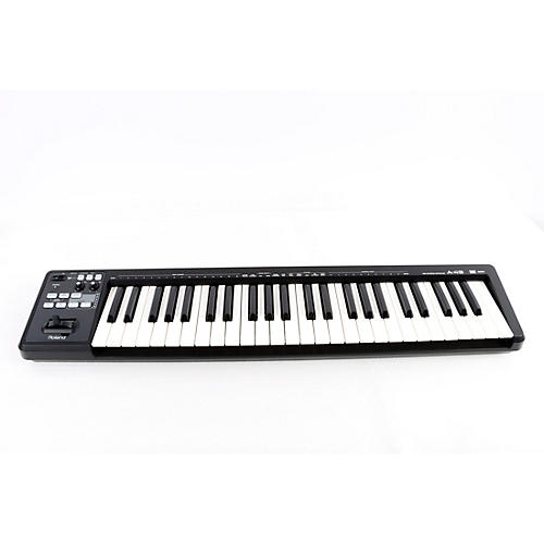 Roland A-49 MIDI Keyboard Controller Condition 3 - Scratch and Dent Black 197881065454
