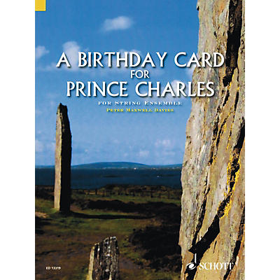 Boosey and Hawkes A Birthday Card for Prince Charles String Series Softcover Composed by Peter Maxwell Davies