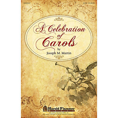 Shawnee Press A Celebration of Carols REHEARSAL TX Composed by Joseph Martin