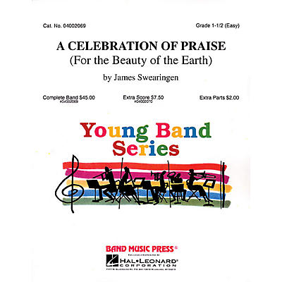 Hal Leonard A Celebration of Praise (For the Beauty of the Earth) Concert Band Level 1.5 Arranged by James Swearingen