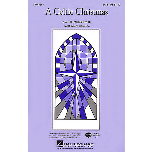 Hal Leonard A Celtic Christmas SAB Arranged by Audrey Snyder