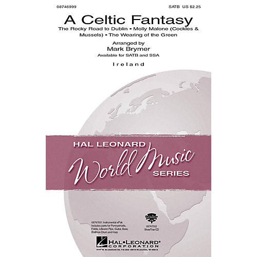 Hal Leonard A Celtic Fantasy SATB arranged by Mark Brymer