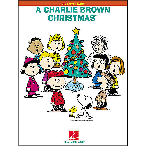 Hal Leonard A Charlie Brown Christmas for Big Note Piano