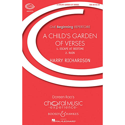 Boosey and Hawkes A Child's Garden of Verses (CME Beginning) SSA composed by Harry Richardson