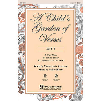 Hal Leonard A Child's Garden of Verses (Set I) VoiceTrax CD Composed by Walter Bitner