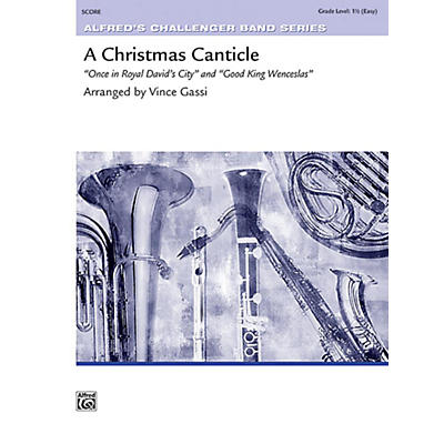 Alfred A Christmas Canticle Concert Band Grade 1.5 Set