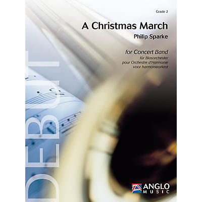 Anglo Music Press A Christmas March (Grade 2 - Score Only) Concert Band Level 2 Composed by Philip Sparke