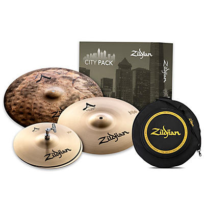 Zildjian A City Cymbal Pack With Free Bag