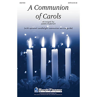 Shawnee Press A Communion of Carols SATB arranged by John Purifoy