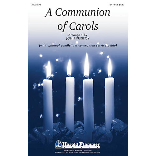 Shawnee Press A Communion of Carols SATB arranged by John Purifoy