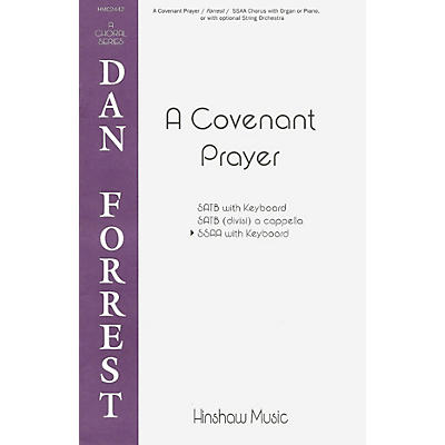 Hinshaw Music A Covenant Prayer SSAA composed by Dan Forrest