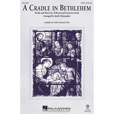 Hal Leonard A Cradle in Bethlehem 2-Part Arranged by Keith Christopher