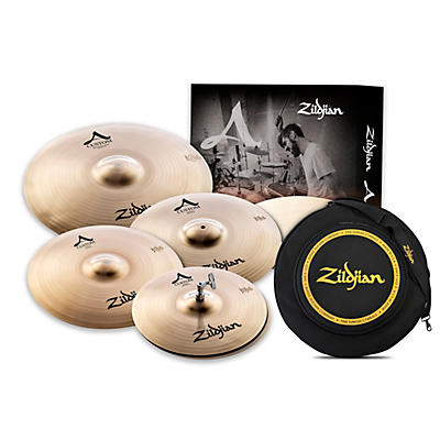 Zildjian A Custom Cymbal Pack With Free 18" A Custom Crash with Free Bag