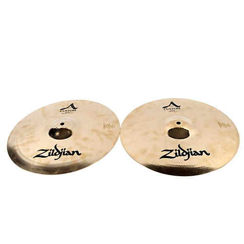 Zildjian A Custom Hi-Hat Pair Condition 3 - Scratch and Dent 14 Inches 197881210120