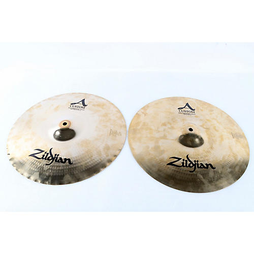 Zildjian A Custom Mastersound Hi-Hat Pair Condition 3 - Scratch and Dent 15 in. 197881130459