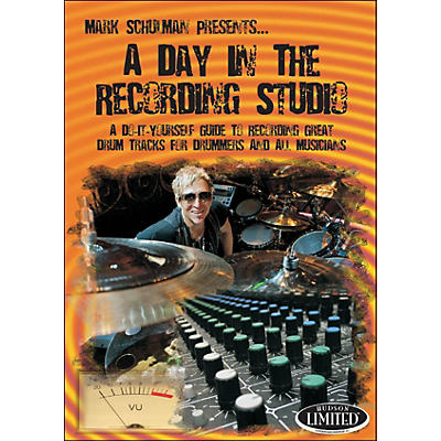 Hudson Music A Day In The Recording Studio Drum DVD