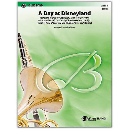 BELWIN A Day at Disneyland Conductor Score 2 (Easy)