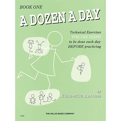 Hal Leonard A Dozen A Day Book 1 (Green cover)