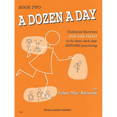Hal Leonard A Dozen A Day Book 2 (Orange cover)
