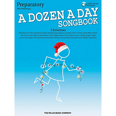 Hal Leonard A Dozen A Day Christmas Songbook - Preparatory (Book/Audio)