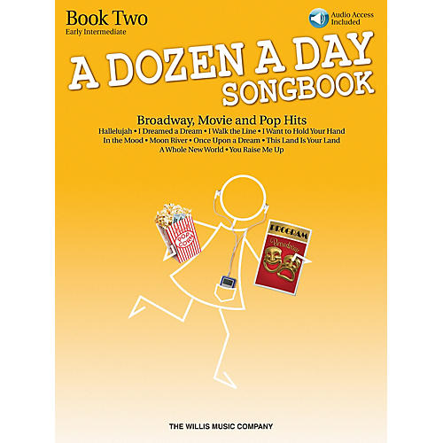 A Dozen A Day Songbook - Book 2 (Early Inter Level) Willis Series Book with CD by Various