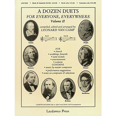 Laudamus Press A Dozen Duets For Everyone Everywhere #2 Vocal Duets